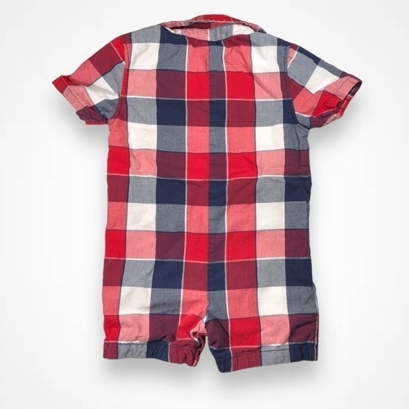 Old Navy Short Sleeve Red  Romper - Picture 4 of 4